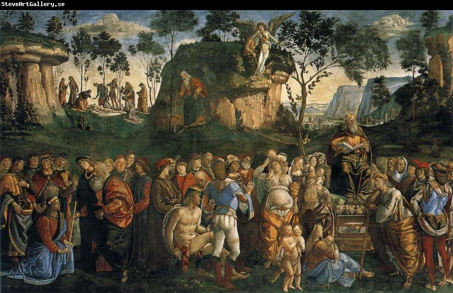 Luca Signorelli Testament and death Moses